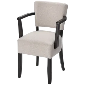 Restaurant chair Lucy with armrests