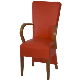 Restaurant chair Larissa with armrests