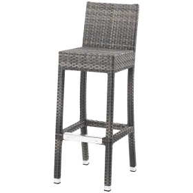 Barstool with backrest Inca-L