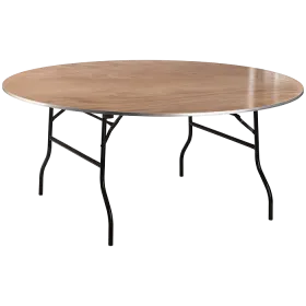 banquet table simplex eco round foldable