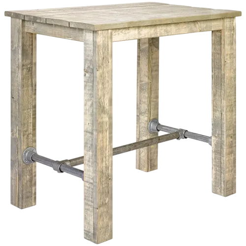 Timber wood bar table