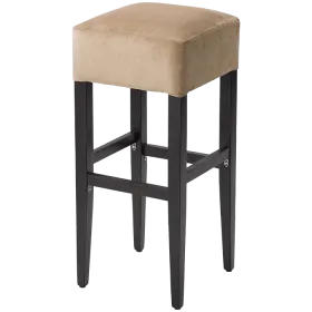 <p>Worldwide Seating barstool Nick<br /><br />Frame: Beechwood stained in BT-111 Wenge<br /><br />Seat: Fabric Fresh 3</p>