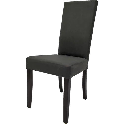 &lt;p&gt;Worldwide Seating chaise de restaurant Baltimore&lt;br /&gt;&lt;br /&gt;Châssis : hêtre teinté en BT-111 wengé&lt;br /&gt;&lt;br /&gt;Assise/dossier : similicuir en anthracite&amp;nbsp