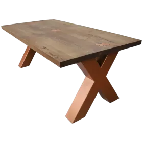 Remaining stock solid wood table