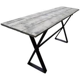 Remaining stock bar table 220x60 cm