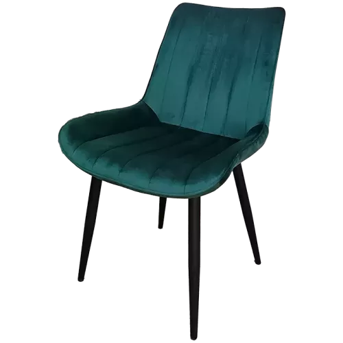 Upholstered chair Joker green