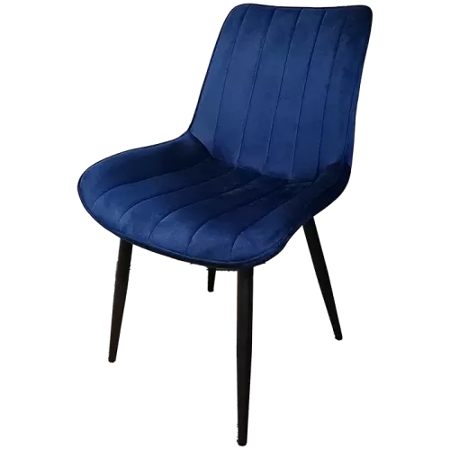 Upholstered chair Joker blue