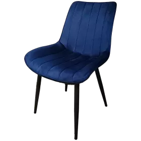 Upholstered chair Joker blue