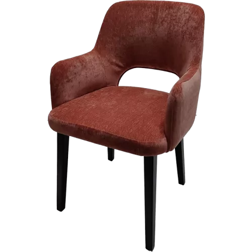 Remaining stock upholstered chair Miramar Marsala