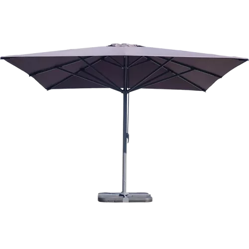 Plaza Parasol 400x400cm Anthracite